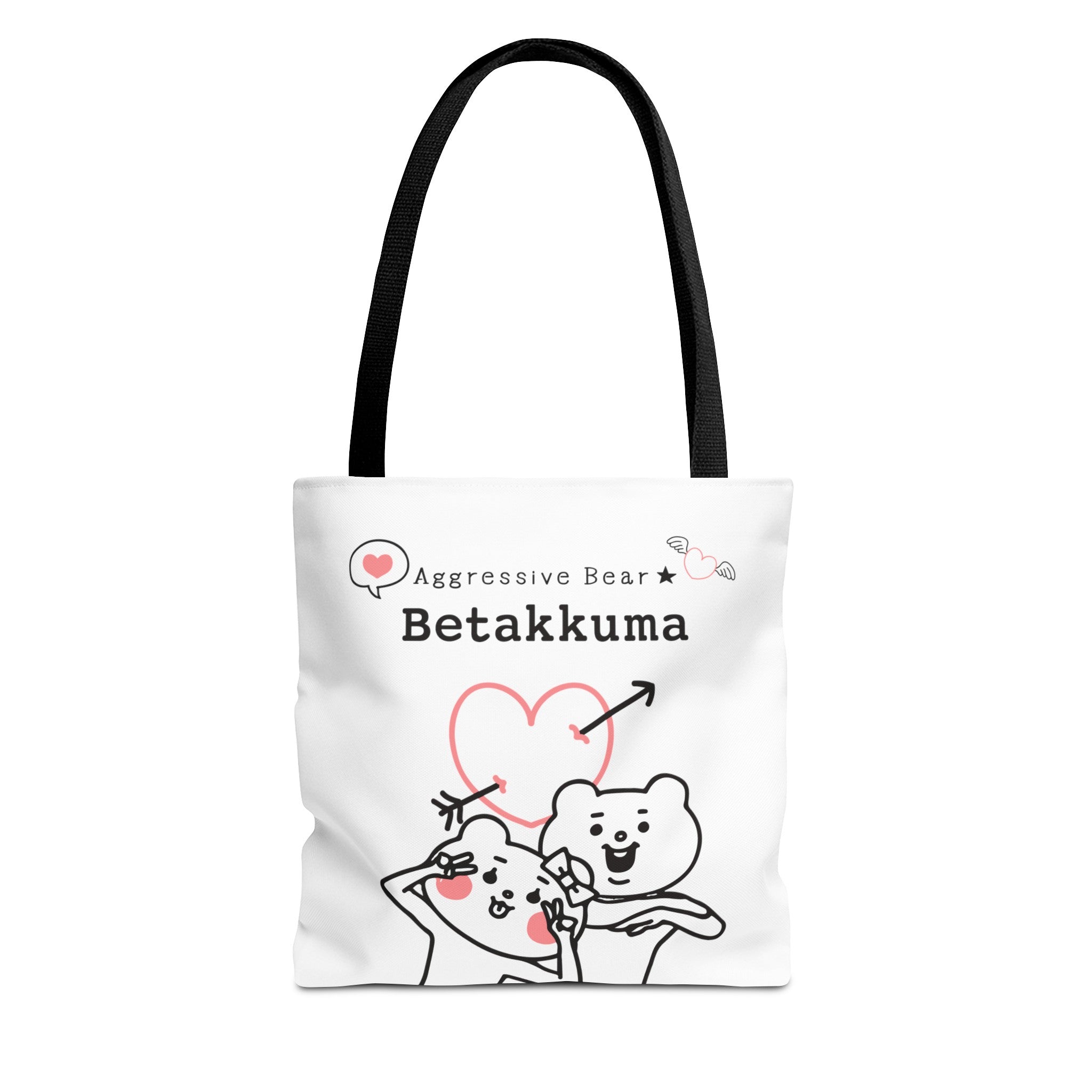 Betakkuma Arrow Heart Tote Bag